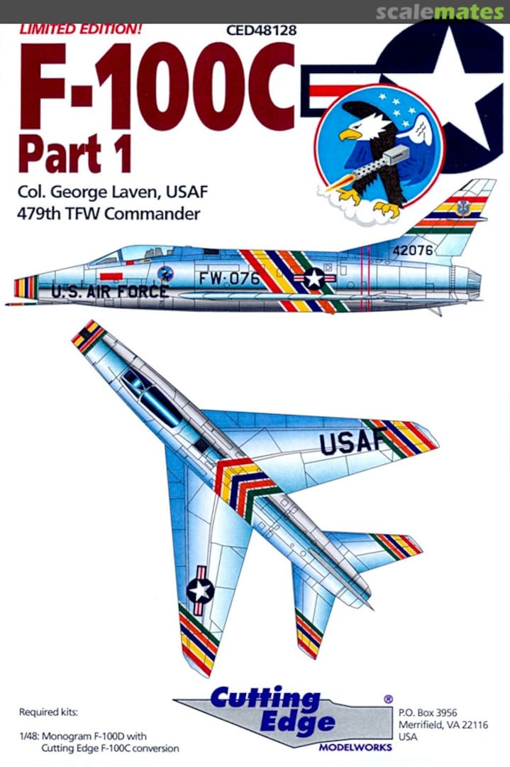 Boxart F-100C Part 1 CED48128 Cutting Edge Modelworks Boxart F-100C Part 1 CED48128 Cutting Edge Modelworks