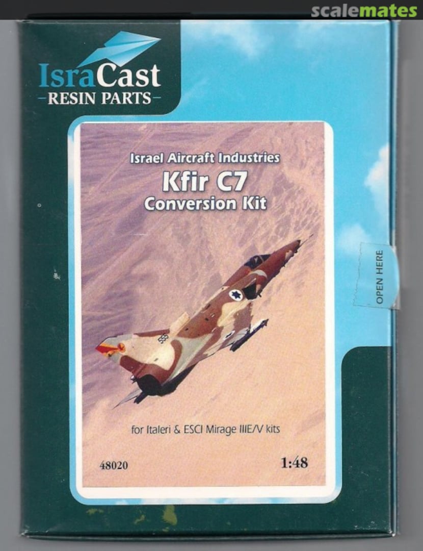 Boxart IAF Kfir C7 Conversion 48020 IsraCast Boxart IAF Kfir C7 Conversion 48020 IsraCast
