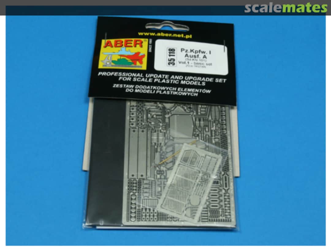 Boxart Pz.Kpfw. I Ausf.A Vol. 1 - Basic Set 35118 Aber Boxart Pz.Kpfw. I Ausf.A Vol. 1 - Basic Set 35118 Aber