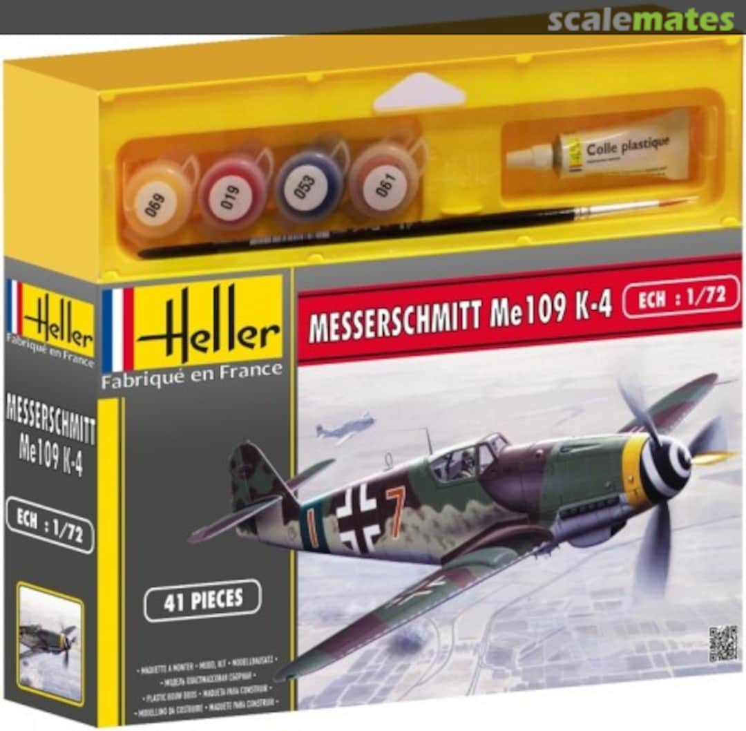 Boxart Messerschmitt Me 109 K-4 50229 Heller Boxart Messerschmitt Me 109 K-4 50229 Heller