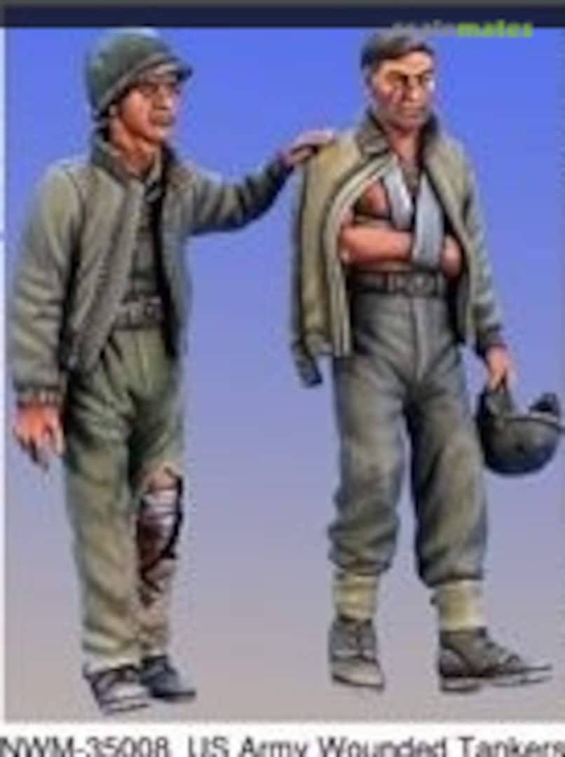 Boxart U.S. Army Wounded Tankers (2 Figures) NWM-35008 New World Miniatures Boxart U.S. Army Wounded Tankers (2 Figures) NWM-35008 New World Miniatures