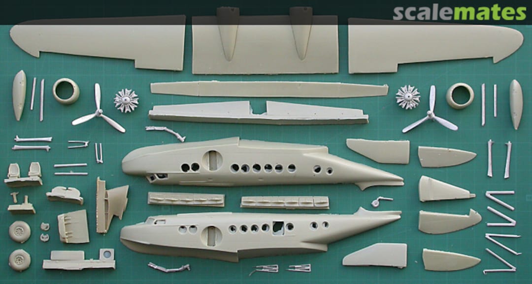 Contents Sikorsky S-43 "Baby Clipper" E-2900 Dekno Models Contents Sikorsky S-43 "Baby Clipper" E-2900 Dekno Models