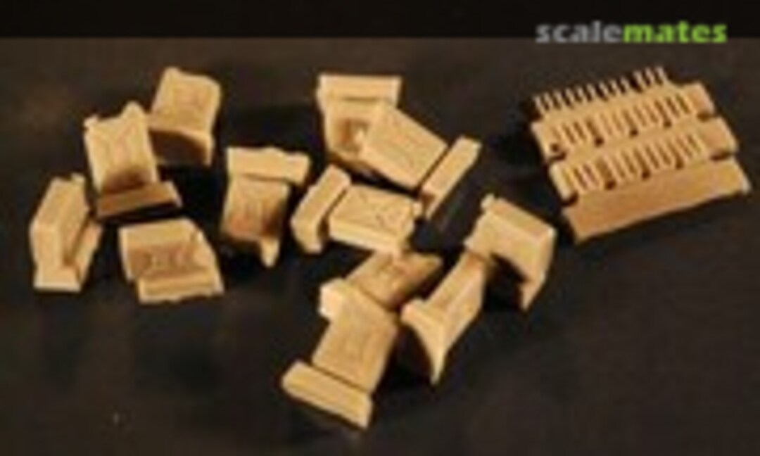 1:35 WWII Italian 20l Canisters (12pcs) (Panzer Art RE35-283) RE35-283