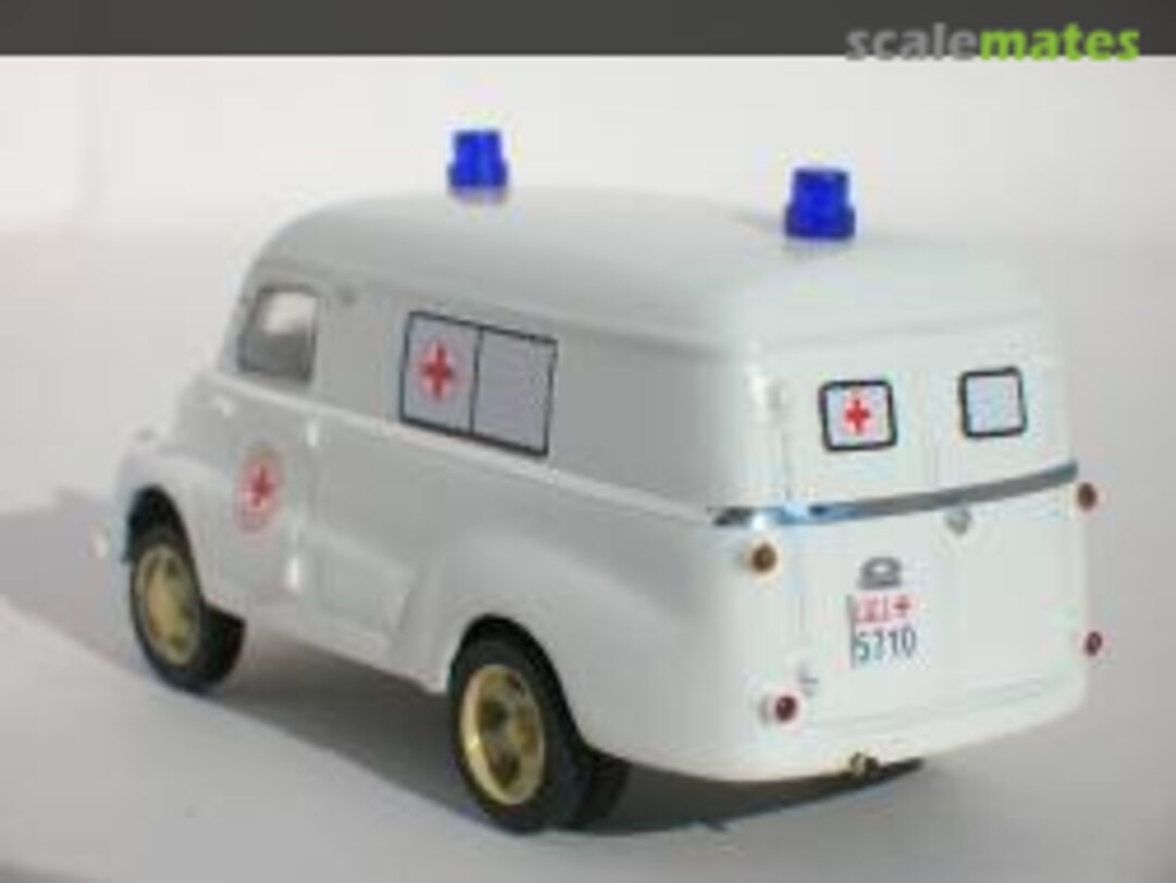 Boxart fIAT 615 AMBULANZA I.V. 87/ 07 IV Model Factory Boxart fIAT 615 AMBULANZA I.V. 87/ 07 IV Model Factory