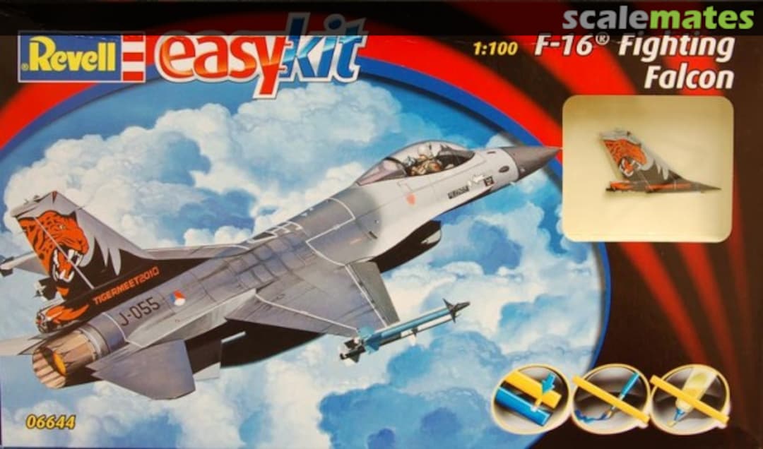 Boxart F-16 Fighting Falcon 06644 Revell Boxart F-16 Fighting Falcon 06644 Revell