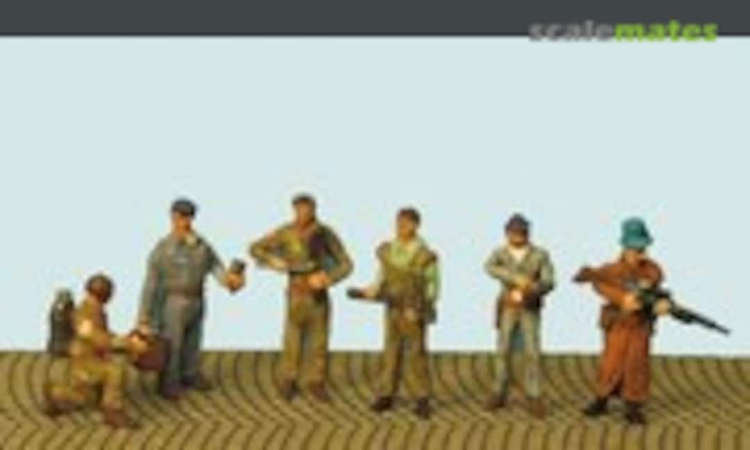 1:72 Steampunk Mechanics + Bodyguards (Germania Figuren GF 72-Steam-004) GF 72-Steam-004