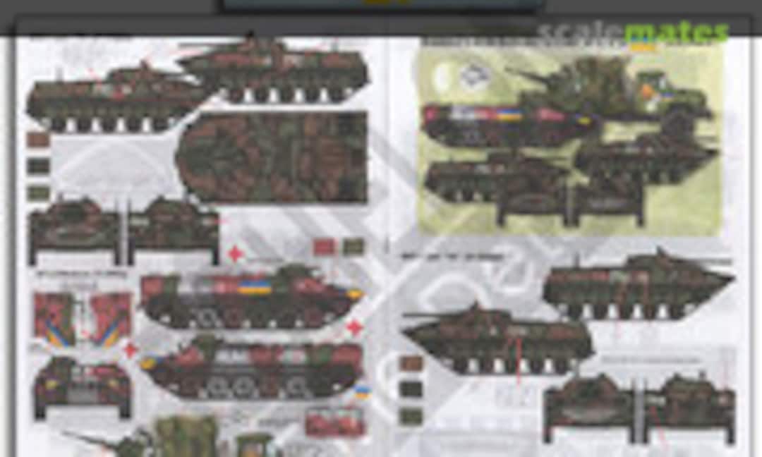 1:35 Ukrainian AFVs (Ukraine-Russia Crisis) Pt 9: BMD-1, MT-LB & ZIL-131 (Echelon Fine Details D356231) D356231