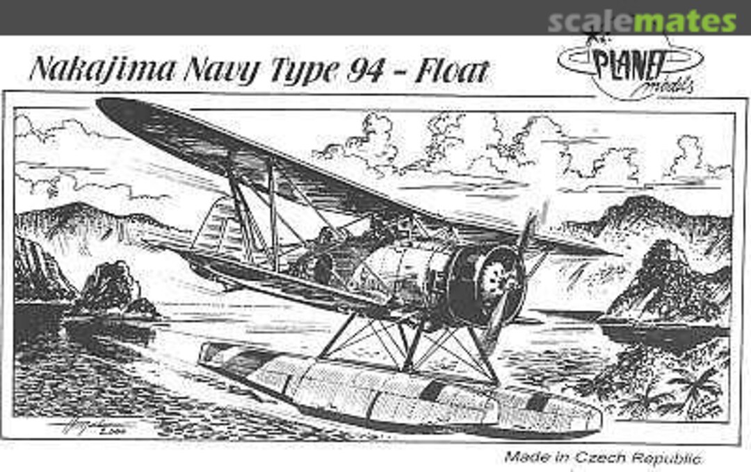 Boxart Nakajima Navy Type 94 - Float PLT074 Planet Models Boxart Nakajima Navy Type 94 - Float PLT074 Planet Models