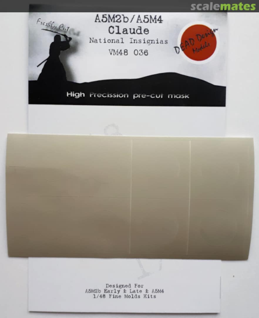 Boxart A5M2b/4 National Insignias VM48036 DEAD Design Models
