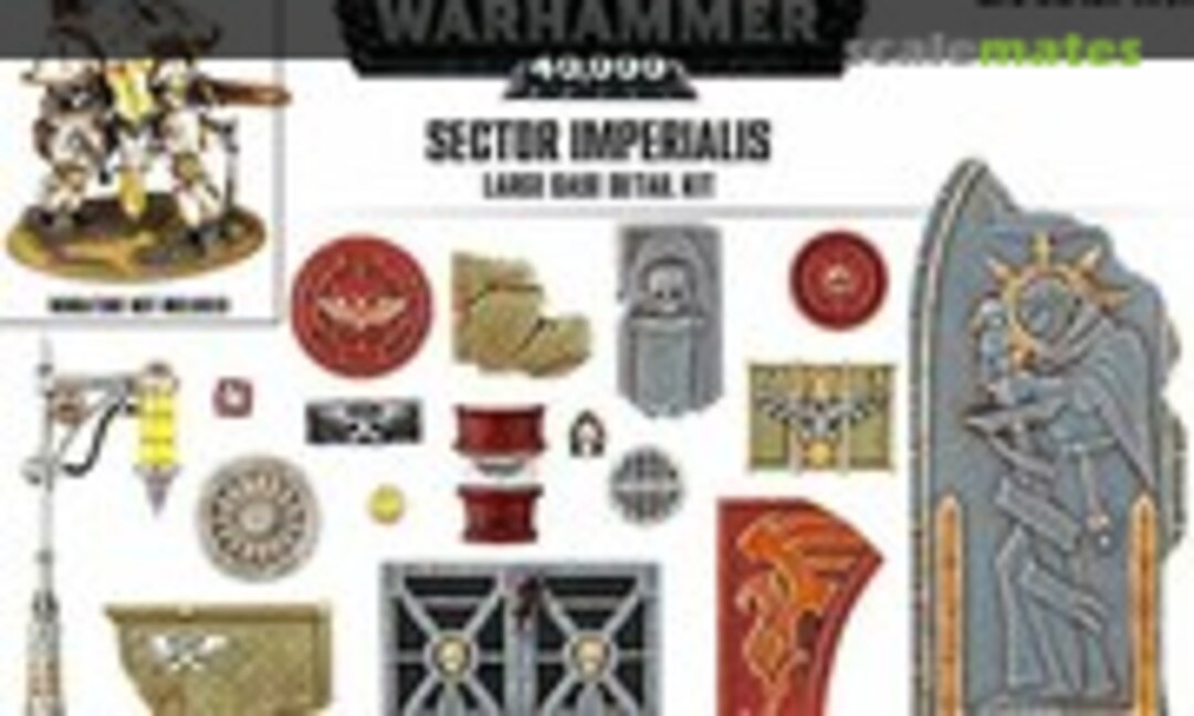 28mm Sector Imperialis Large Base Detail Kit (Games Workshop 66-94) 66-94