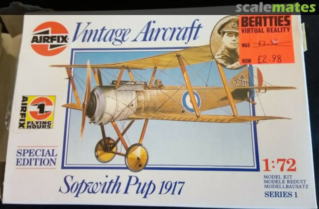 Boxart Sopwith Pup 1917 01082 Airfix