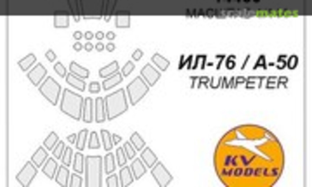 1:144 Masks IL-76/A-50 (Trumpeter) 1/144 (KV Models 14430) 14430