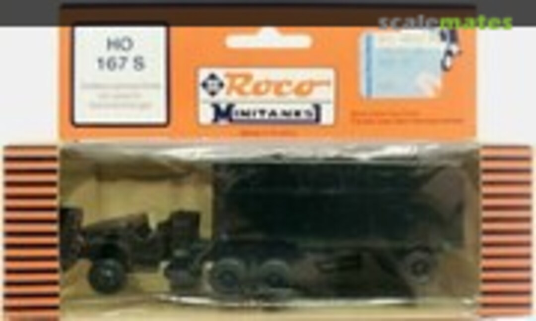 1:87 Semi-trailer Van Truck (Roco Minitanks 167)