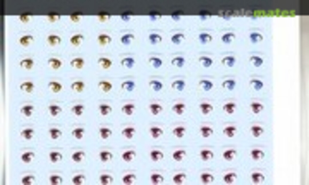 No Eye Decals for Materia (Hobby Japan FA006D) FA006D