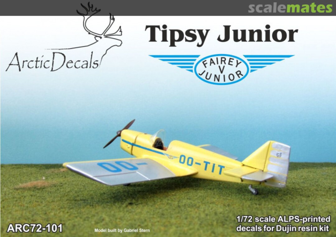 Boxart Tipsy Junior ARC72-101 Arctic Decals Boxart Tipsy Junior ARC72-101 Arctic Decals