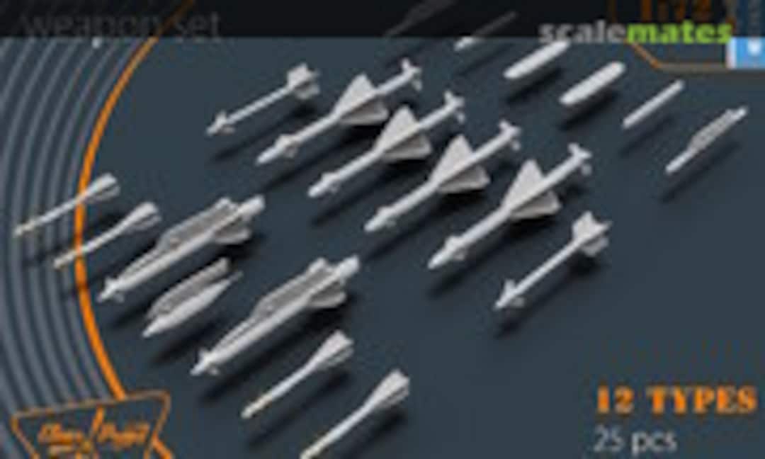 1:72 MiG-23 Weapon Set (Clear Prop! CPW7201) CPW7201