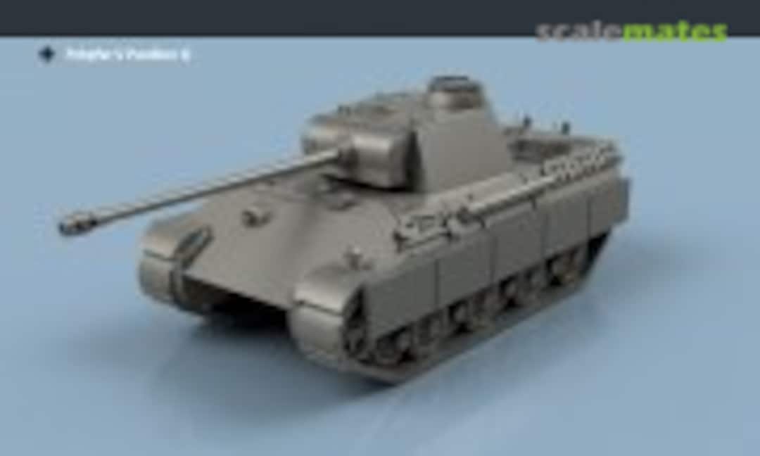 1:700 Pzkpfw V Ausf. G Panther - 3D printing (5 pcs) (L'Arsenal 3D700511) 3D700511