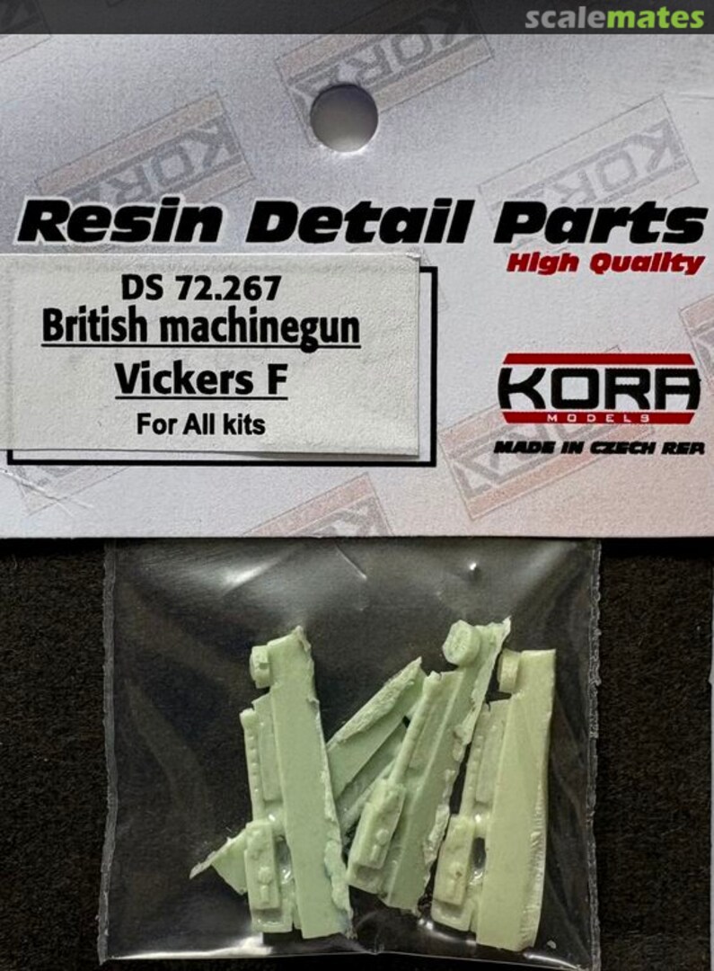 Boxart British machinegun Vickers F DS72.267 Kora Models Boxart British machinegun Vickers F DS72.267 Kora Models