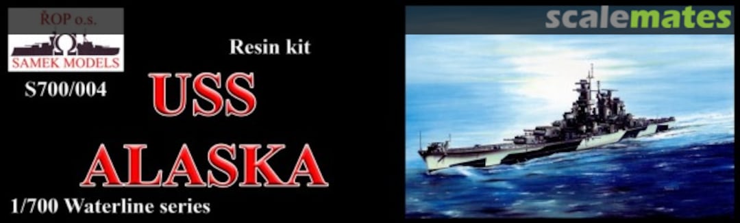 Boxart USS Alaska S700/004 ROP o.s. Samek Models Boxart USS Alaska S700/004 ROP o.s. Samek Models