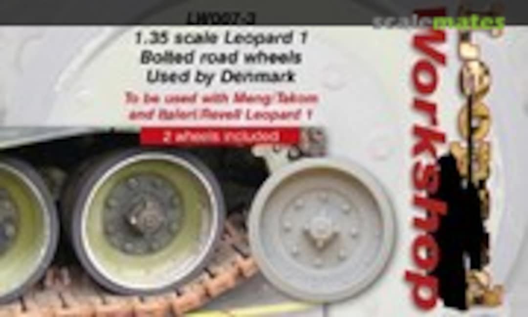 1:35 Leopard 1 Bolted Road Wheels (Leopard Workshop LW007-3) LW007-3