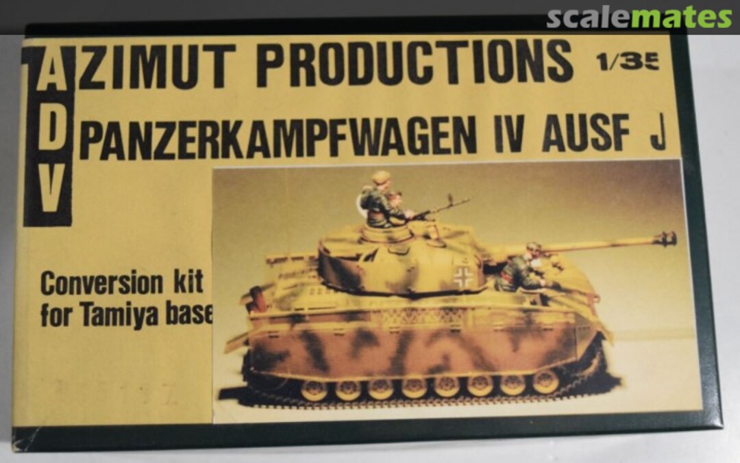 Boxart Panzerkampfwagen IV AUSF J conversion kit 35117 ADV Azimut Boxart Panzerkampfwagen IV AUSF J conversion kit 35117 ADV Azimut