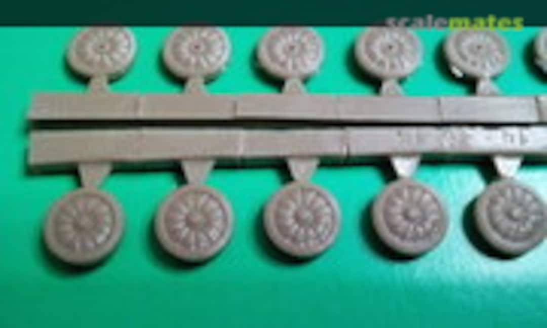 1:72 PT-76/BTR-50 roadwheels (Tankograd )