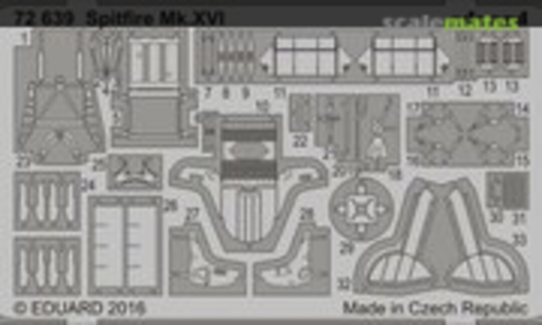 1:72 Spitfire Mk.XVI (Eduard 72639) 72639