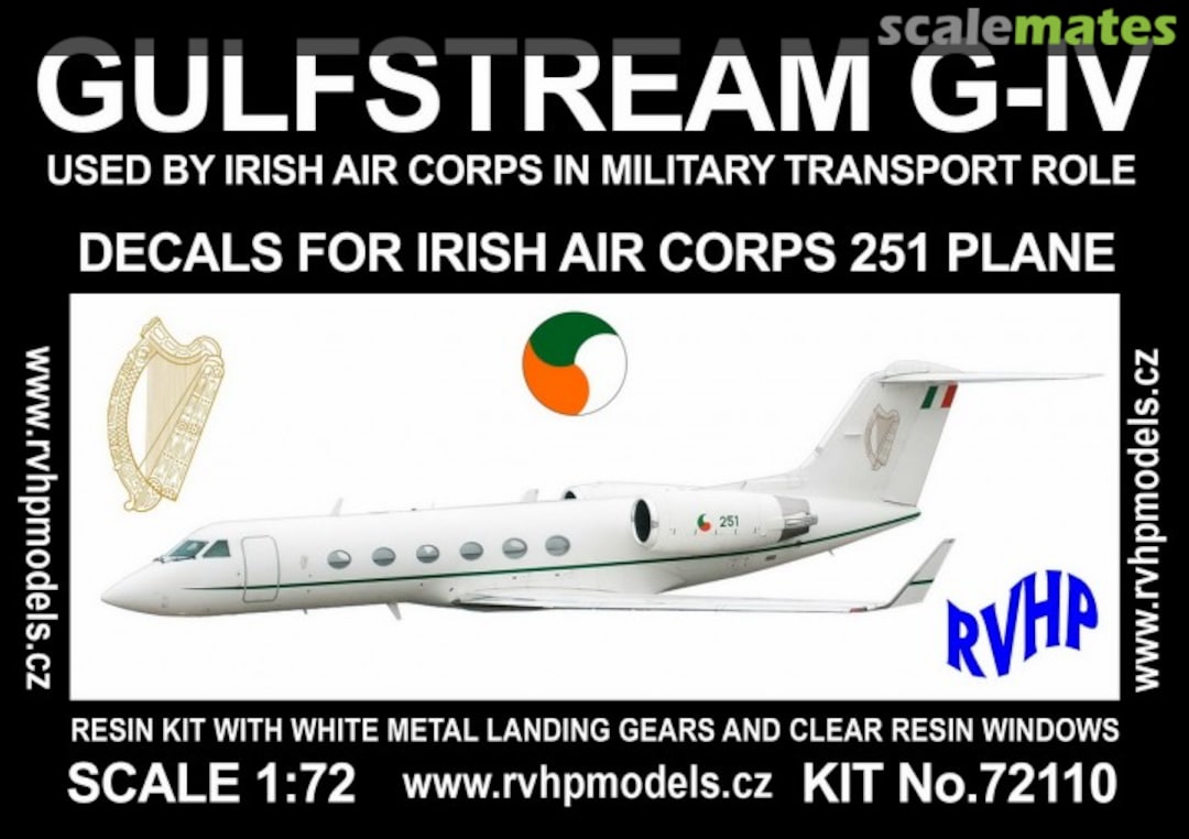 Boxart Gulfstream G-IV 72110 RVHP Boxart Gulfstream G-IV 72110 RVHP