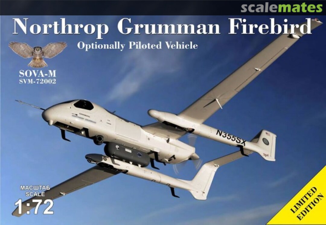 Boxart Northrop Grumman Firebird SVM-72002 SOVA-M Boxart Northrop Grumman Firebird SVM-72002 SOVA-M
