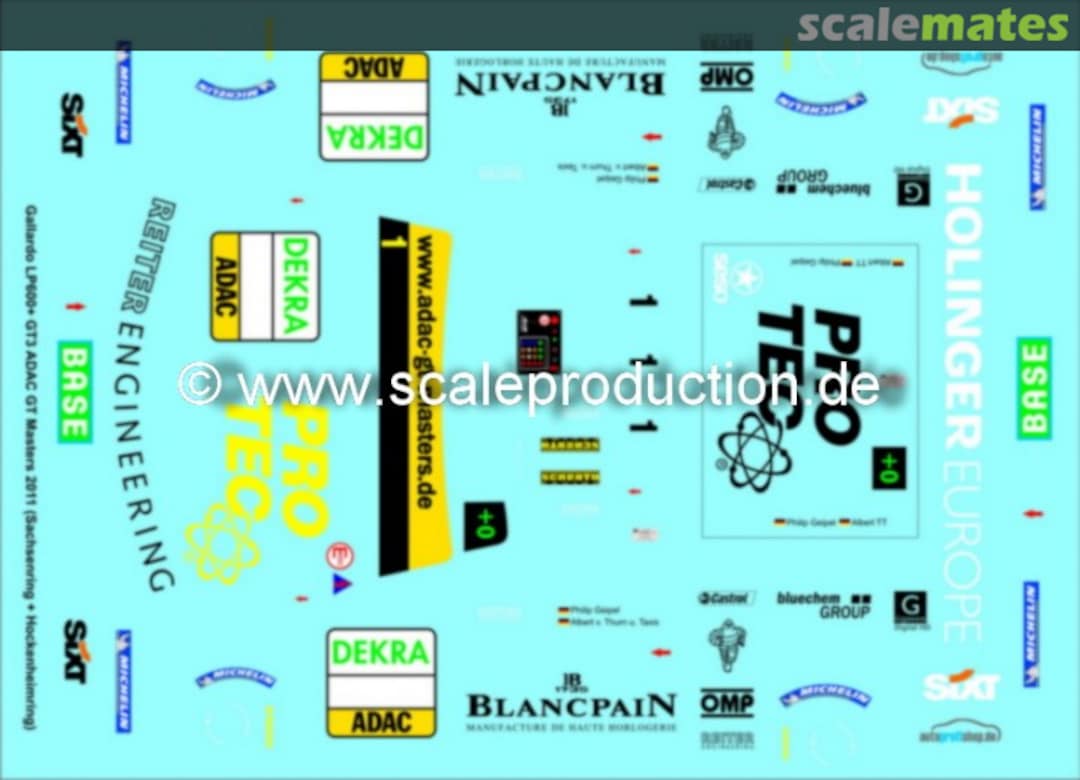 Boxart Gallardo GT3 GT Masters 2011 SPD24051 Scale Production Boxart Gallardo GT3 GT Masters 2011 SPD24051 Scale Production