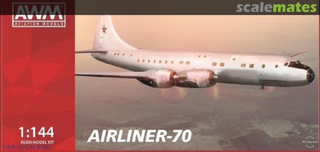 Boxart Tupolev Tu-70 40070 AWM Boxart Tupolev Tu-70 40070 AWM