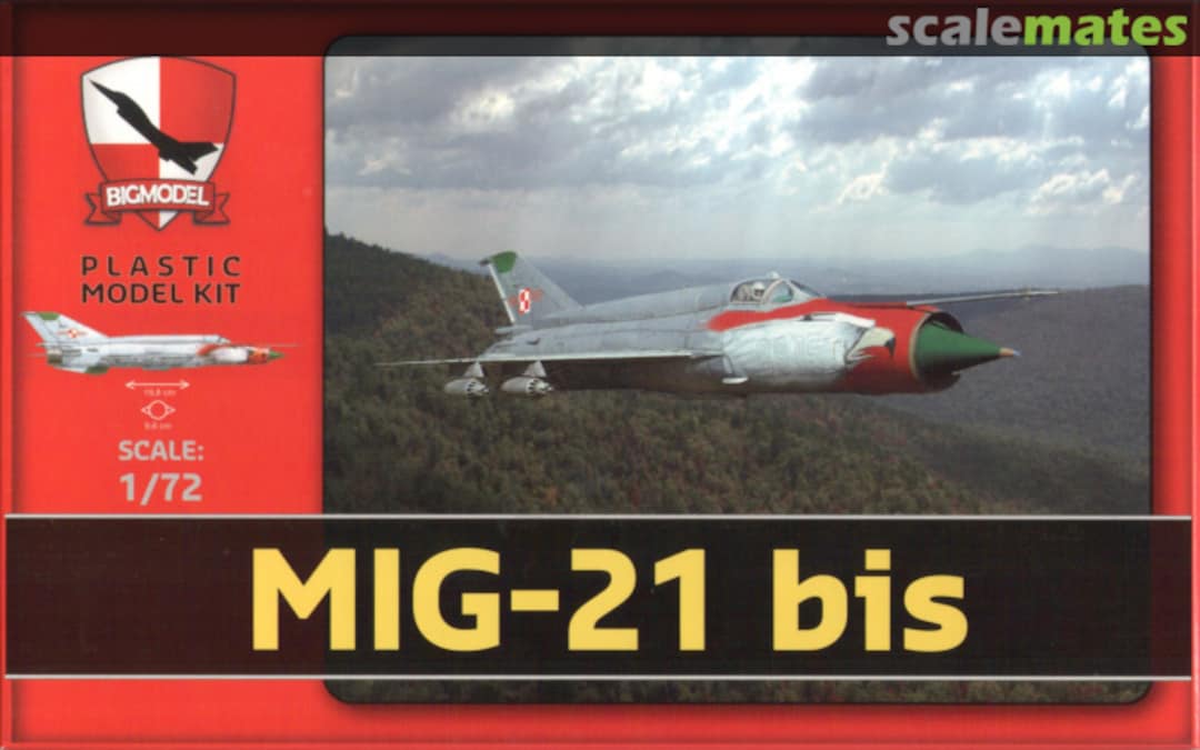 Boxart Mikoyan-Gurevich MiG-21bis 210333 BIGMODEL Boxart Mikoyan-Gurevich MiG-21bis 210333 BIGMODEL
