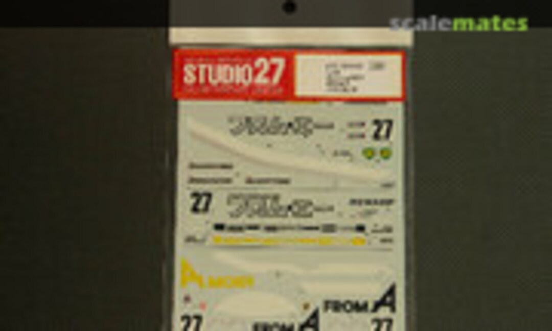 1:24 Porsche 962 From A JSPC 1986/87 (Studio27 ST27-DC443C) ST27-DC443C