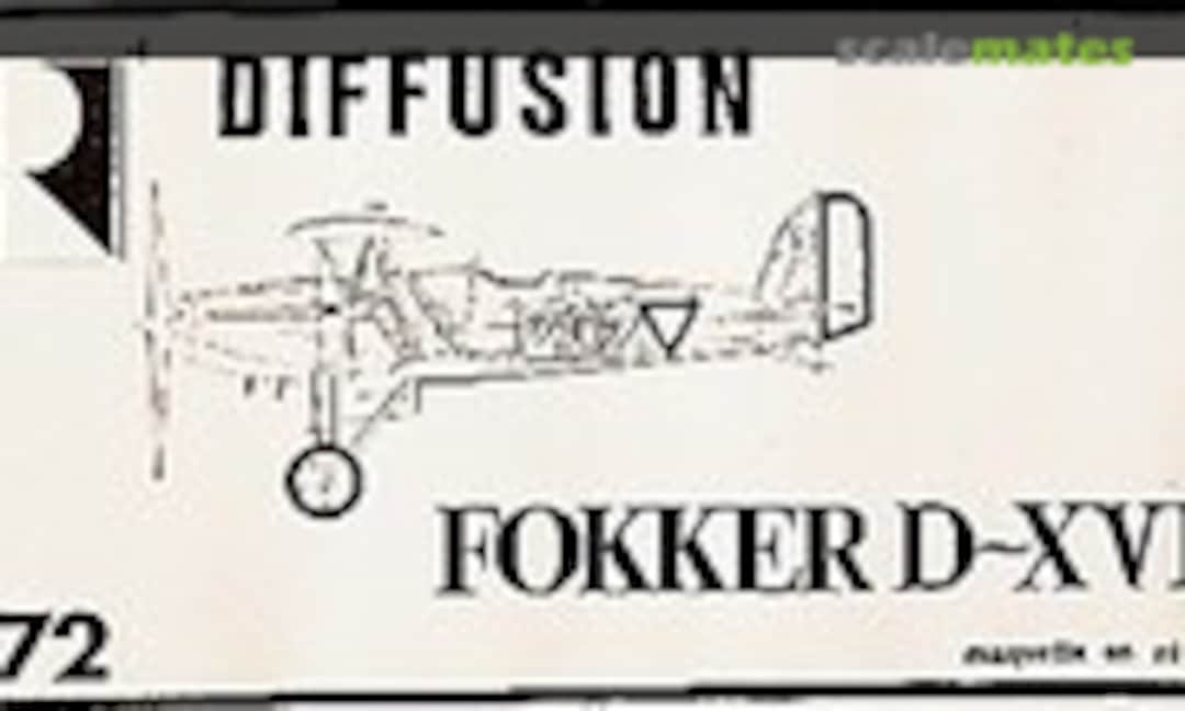 1:72 Fokker D-XVII (Replica )