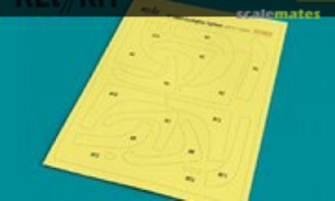 1:32 EF-2000A Eurofighter Typhoon painting masks (ResKit RSM32-0004) RSM32-0004