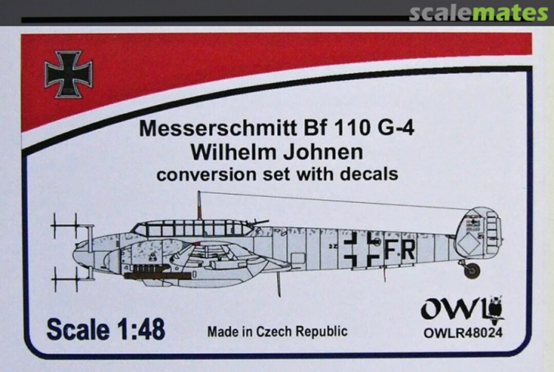 Boxart Messerschmitt Bf110G-4 Wilhelm Johnen OWLR48024 OWL Boxart Messerschmitt Bf110G-4 Wilhelm Johnen OWLR48024 OWL