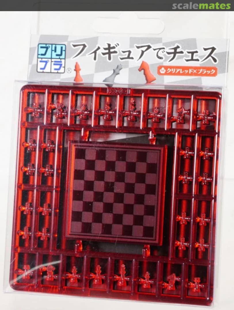 Boxart Chess set for figure (Clear Red x Black) 271516 M.I.C. Boxart Chess set for figure (Clear Red x Black) 271516 M.I.C.