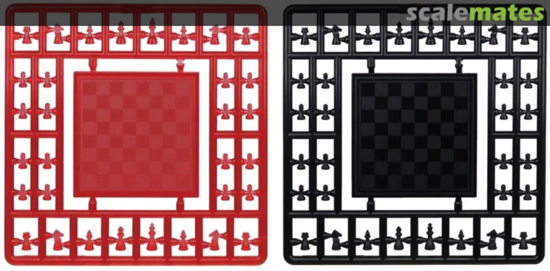 Contents Chess set for figure (Clear Red x Black) 271516 M.I.C. Contents Chess set for figure (Clear Red x Black) 271516 M.I.C.