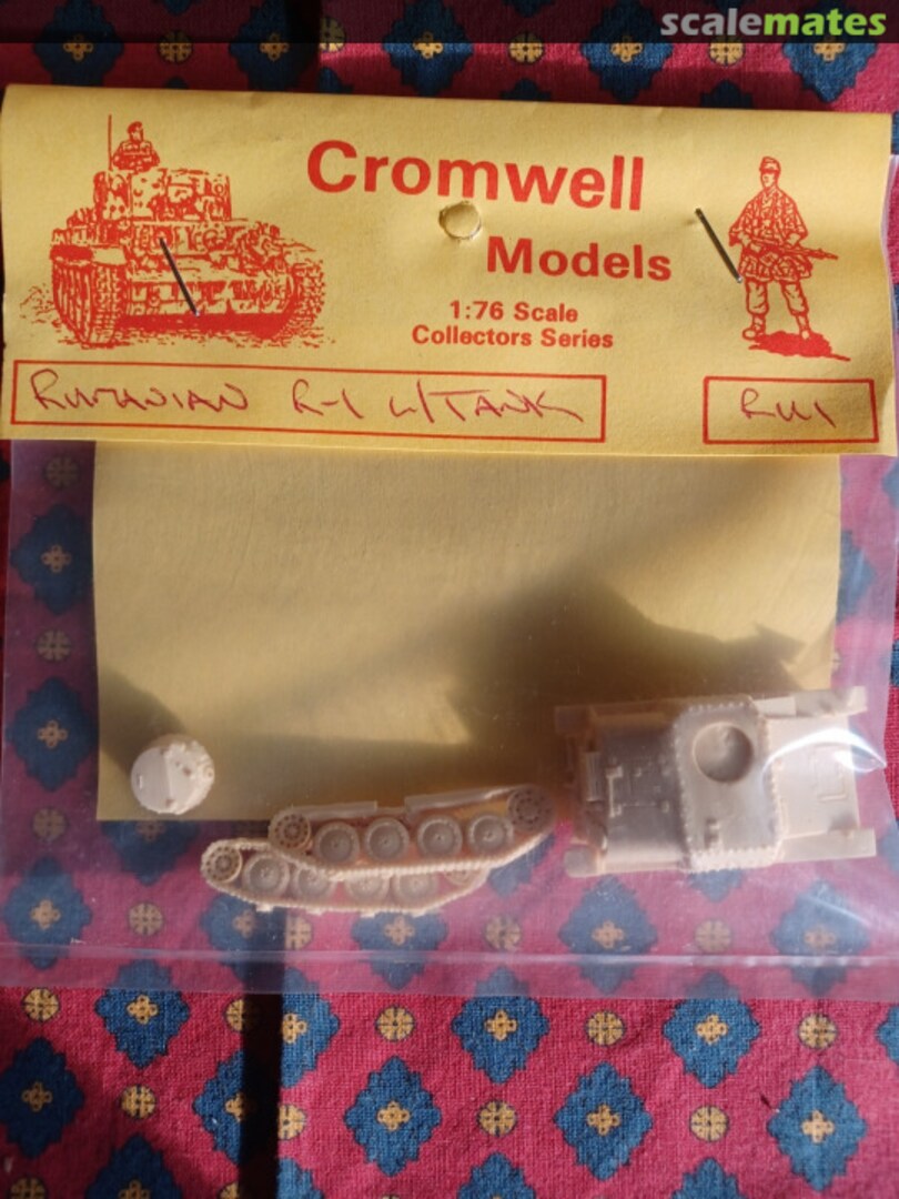 Boxart Romanian R-1 Light Tank RU1 Cromwell Models Boxart Romanian R-1 Light Tank RU1 Cromwell Models