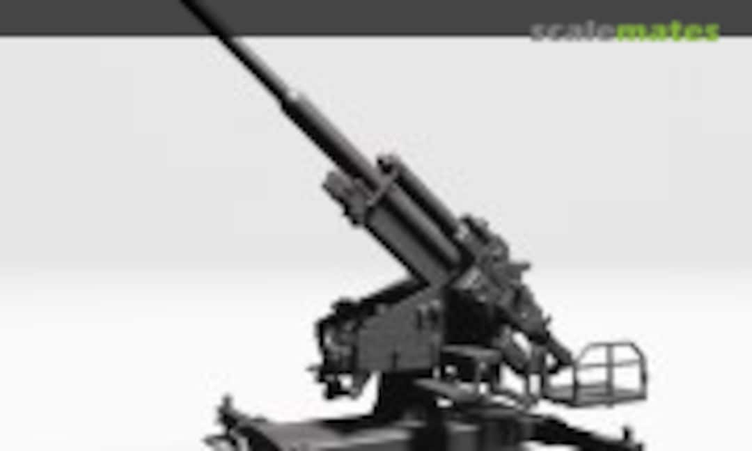 1:72 Anti-aircraft gun 12.8cm FlaK 40 - battle position (EMP3d 72011282) 72011282