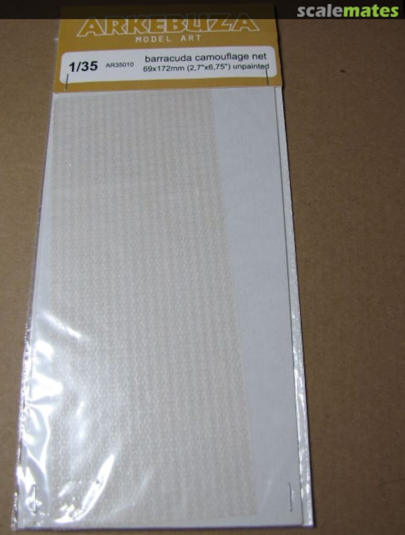 Boxart Barracuda Camouflage Net AR35010 Arkebuza Model Art Boxart Barracuda Camouflage Net AR35010 Arkebuza Model Art
