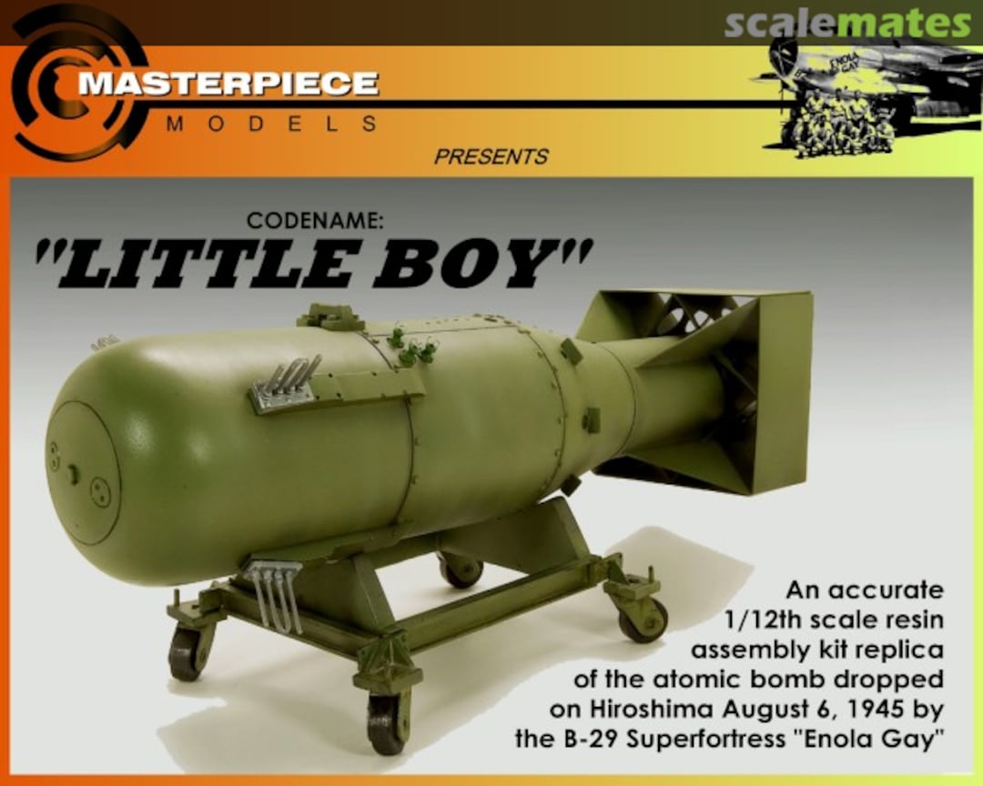 Boxart Little Boy MMPT005 Masterpiece Models Boxart Little Boy MMPT005 Masterpiece Models