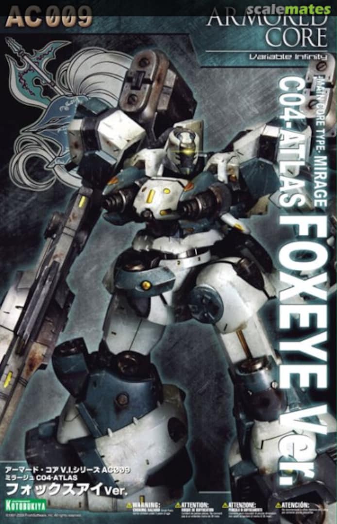 Boxart Main Core Type Mirage C04-ATRAS Fox Eye Ver. VI041 Kotobukiya Boxart Main Core Type Mirage C04-ATRAS Fox Eye Ver. VI041 Kotobukiya