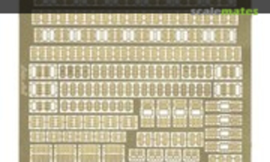 1:350 WWII & Modern Royal Navy Doors & Hatches Superset (White Ensign Models PE 35125)