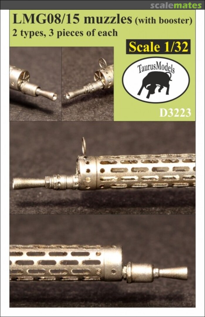 Boxart LMG08/15 muzzle (with booster) 3223 Taurus Models