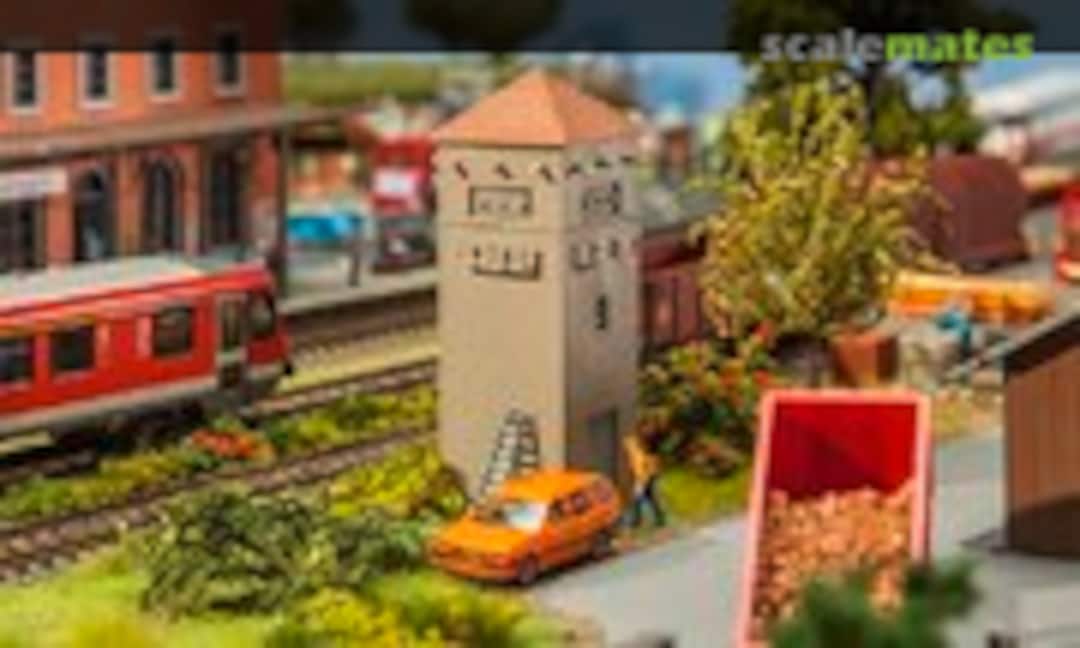 1:87 Trafohäuschen mit Spitzdach (Faller 120261)
