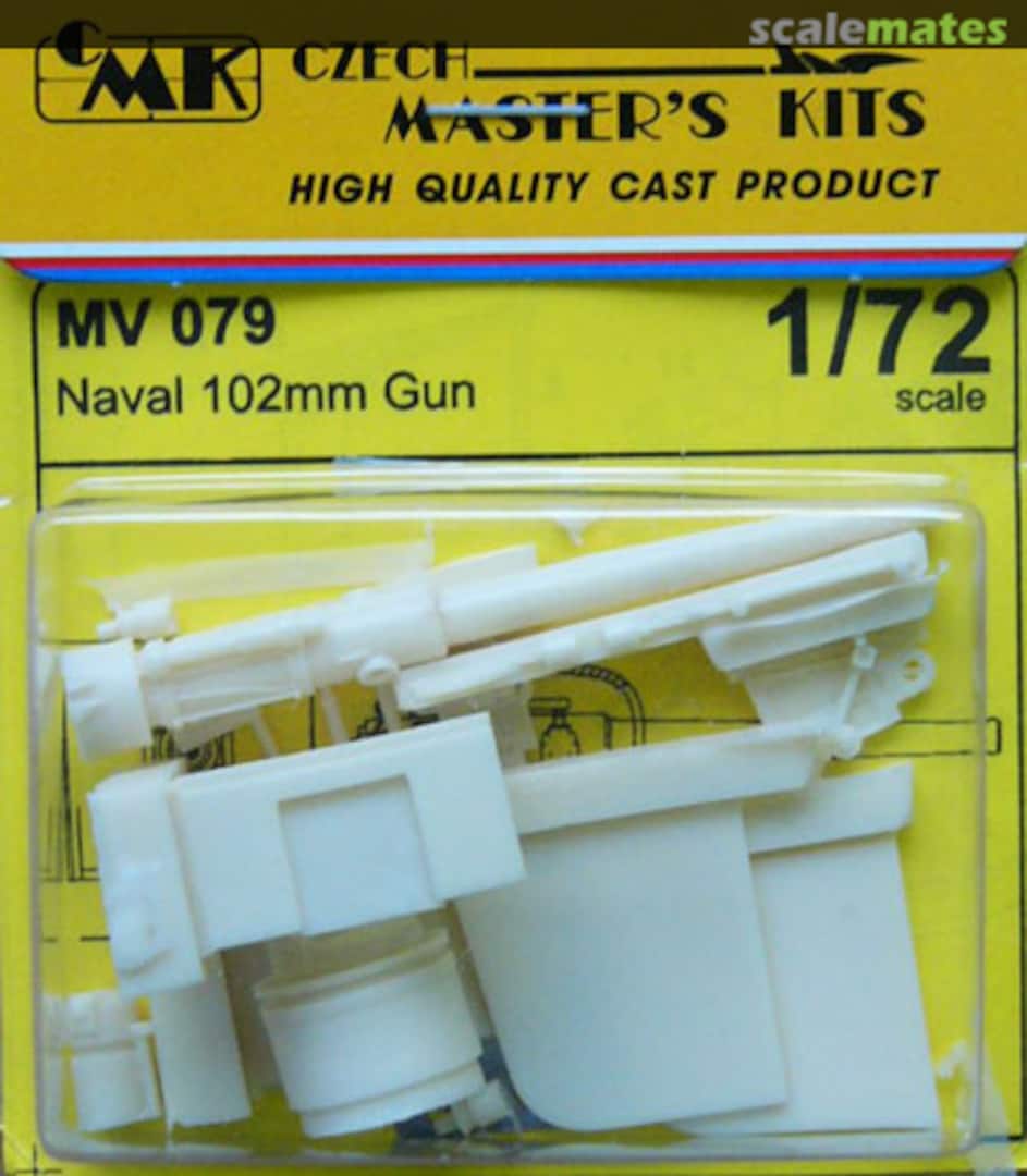 Boxart Naval 102mm (4inch) Gun MV 079 CMK