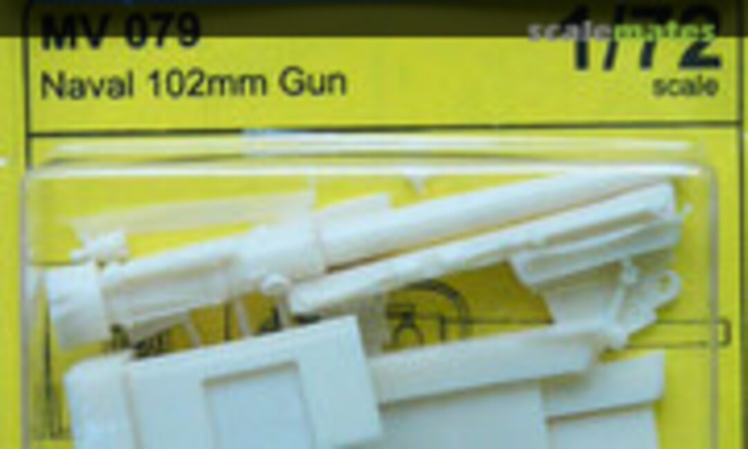 1:72 Naval 102mm (4inch) Gun (CMK MV 079) MV 079
