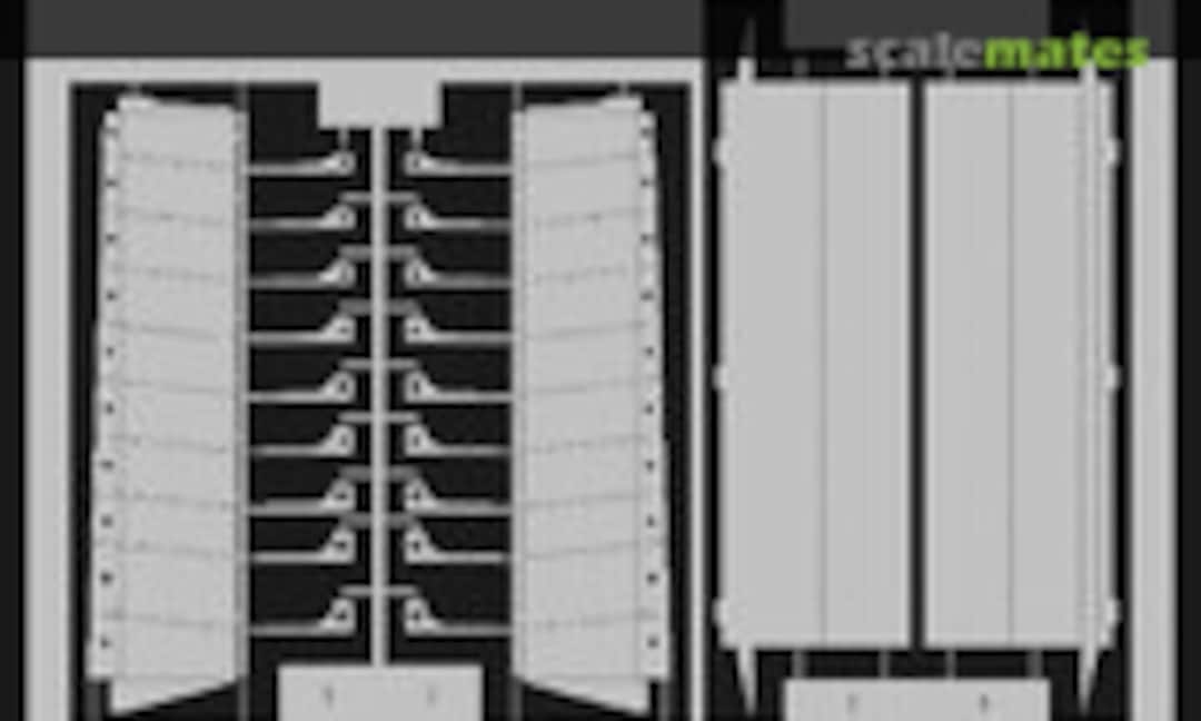 1:48 Fw 190A/D wooden landing flaps (Eduard 48397) 48397