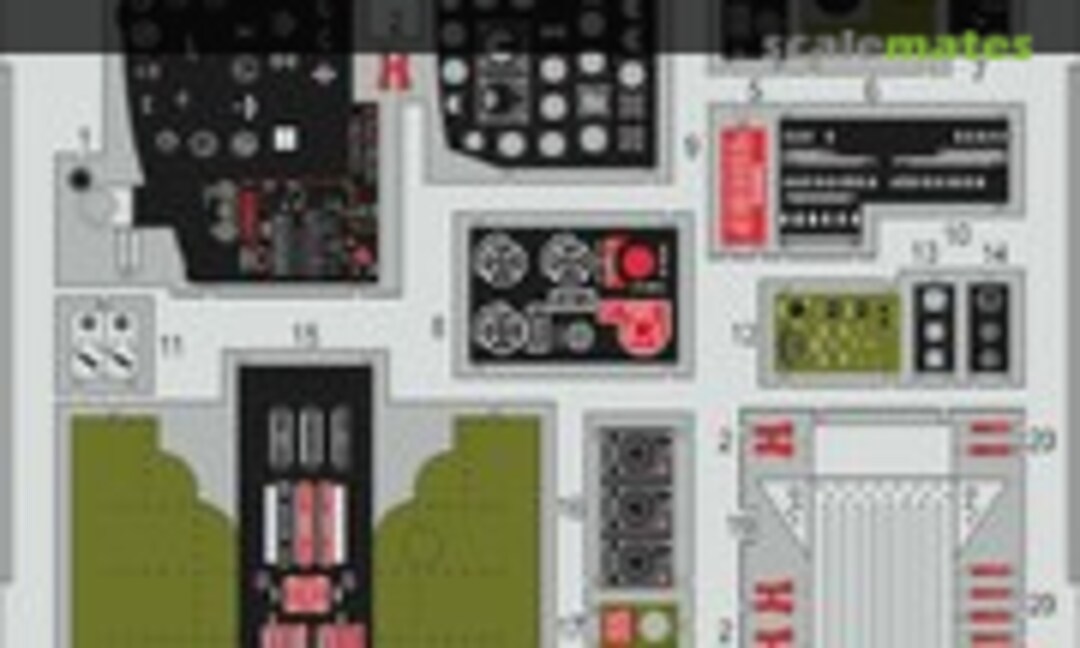 1:32 A-26B Invader - cockpit interior (Eduard 32970) 32970